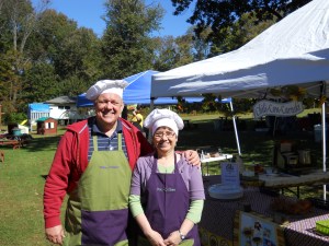 "Thee-O-Door" and  "Door-O-Thee" aprons