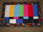 Society of Motion Picture and Television  Engineers - Color Bar Quilt