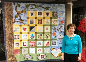 Finished Quilt and Me!