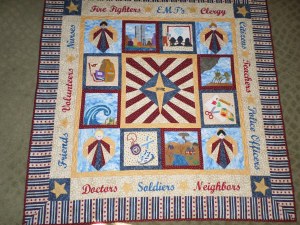 Quilts to honor.